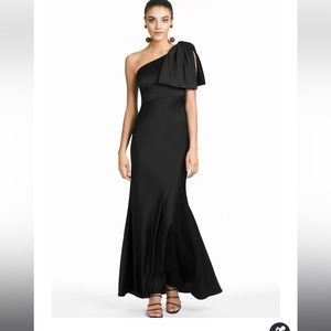 Sachin + Babi Black One Shoulder Dress